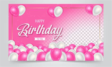 background happy birthday banner